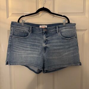 ARULA Light Blue Jean Shorts